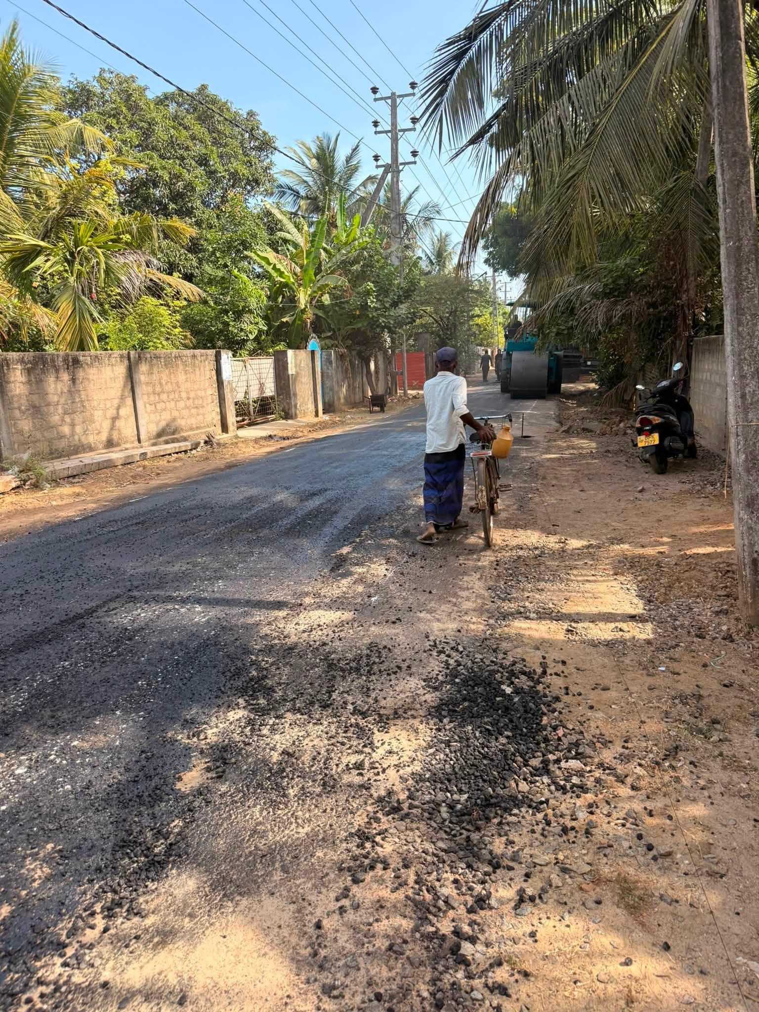 Kokuvil West Road upgraded to a guard road