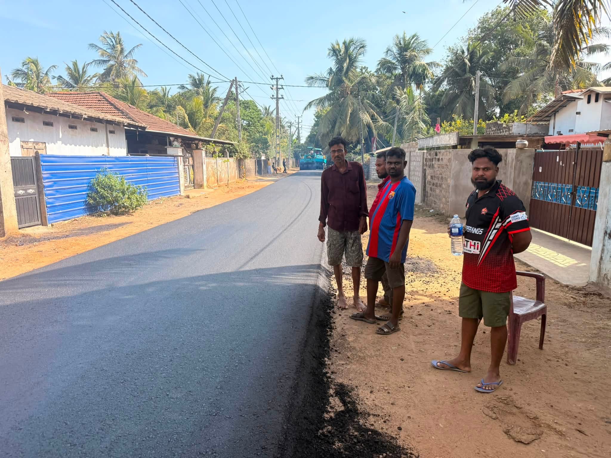 Kokuvil West Road upgraded to a guard road