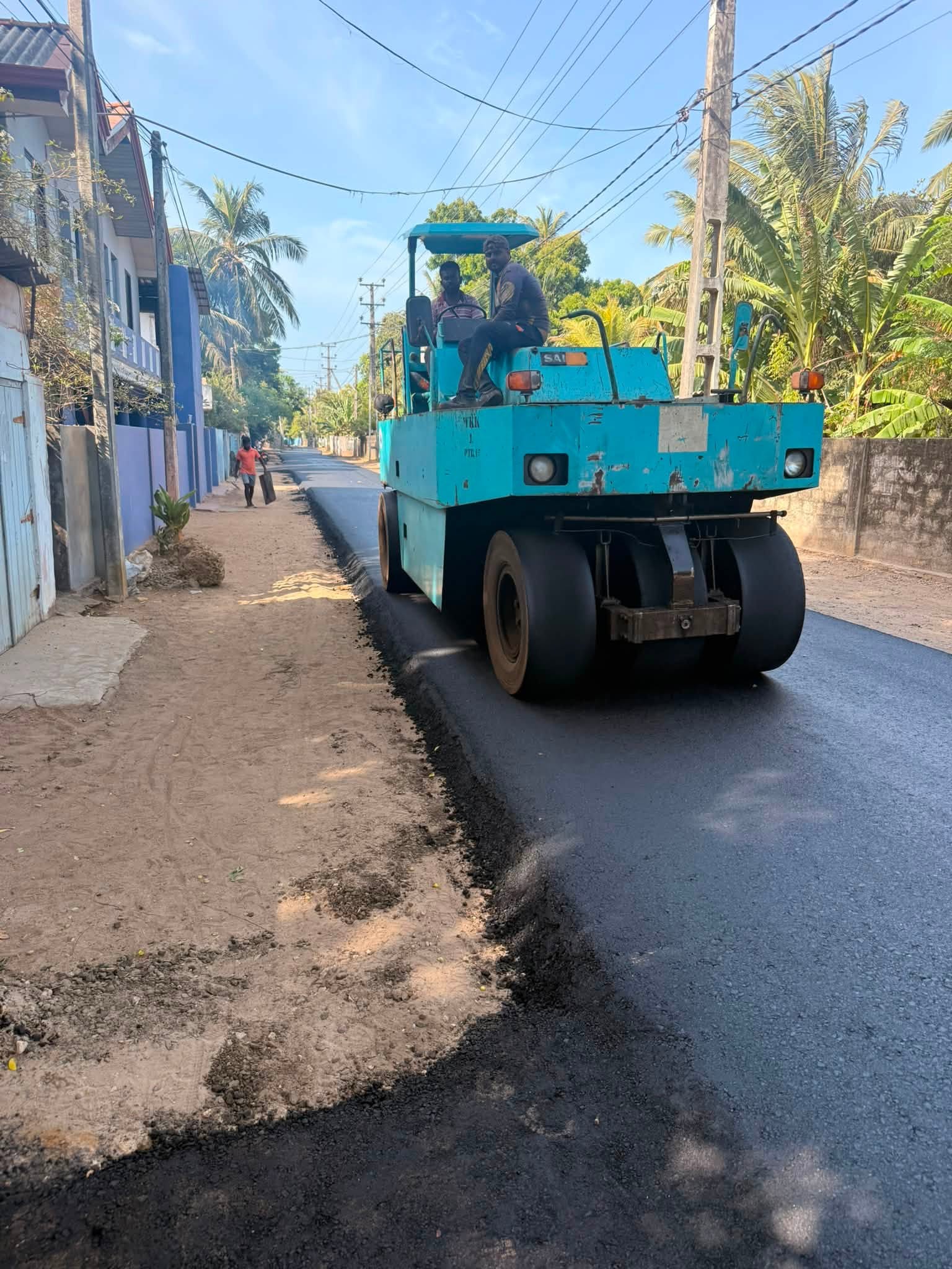 Kokuvil West Road upgraded to a guard road
